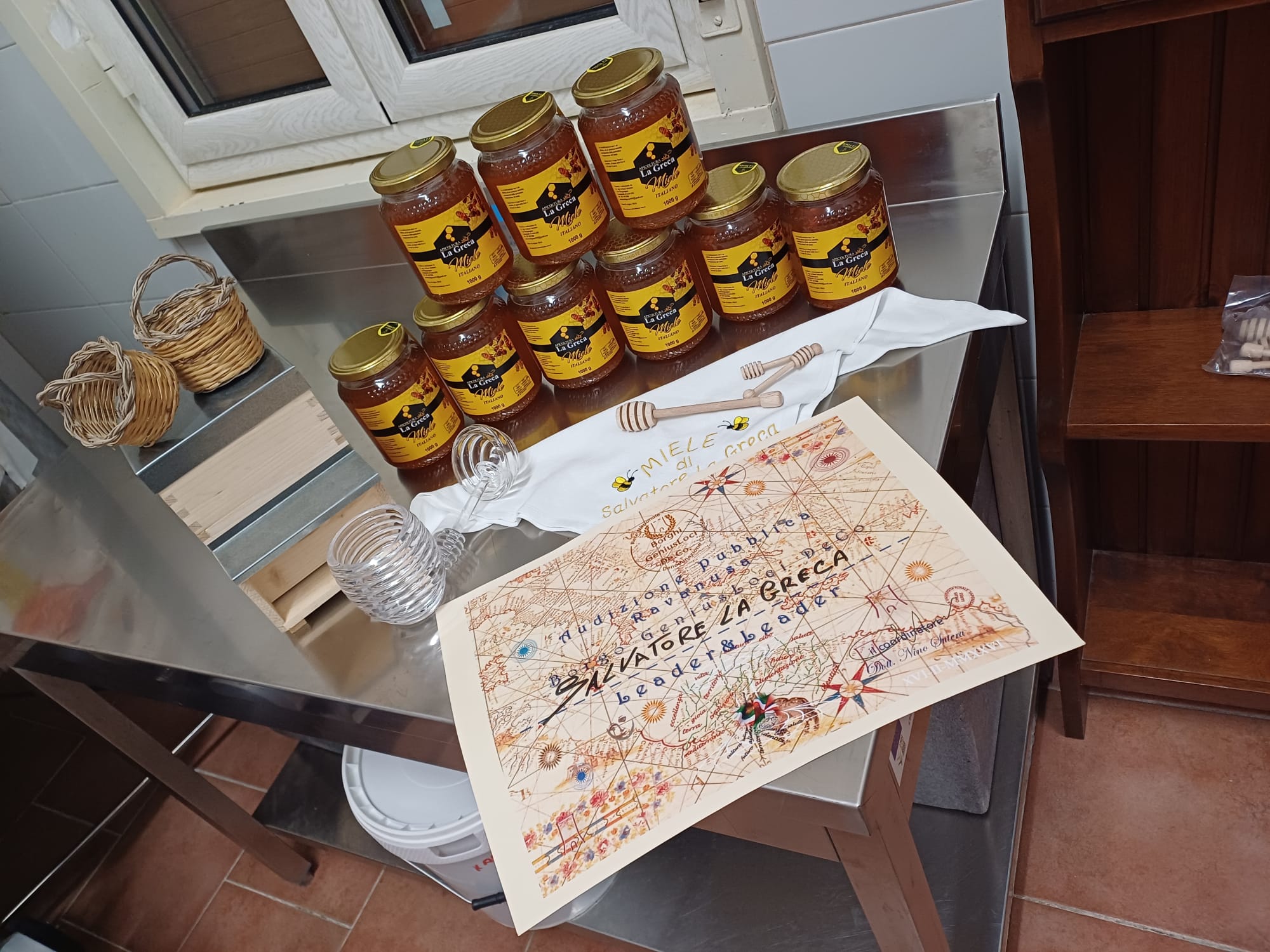 Barattoli di miele Terre di Miele