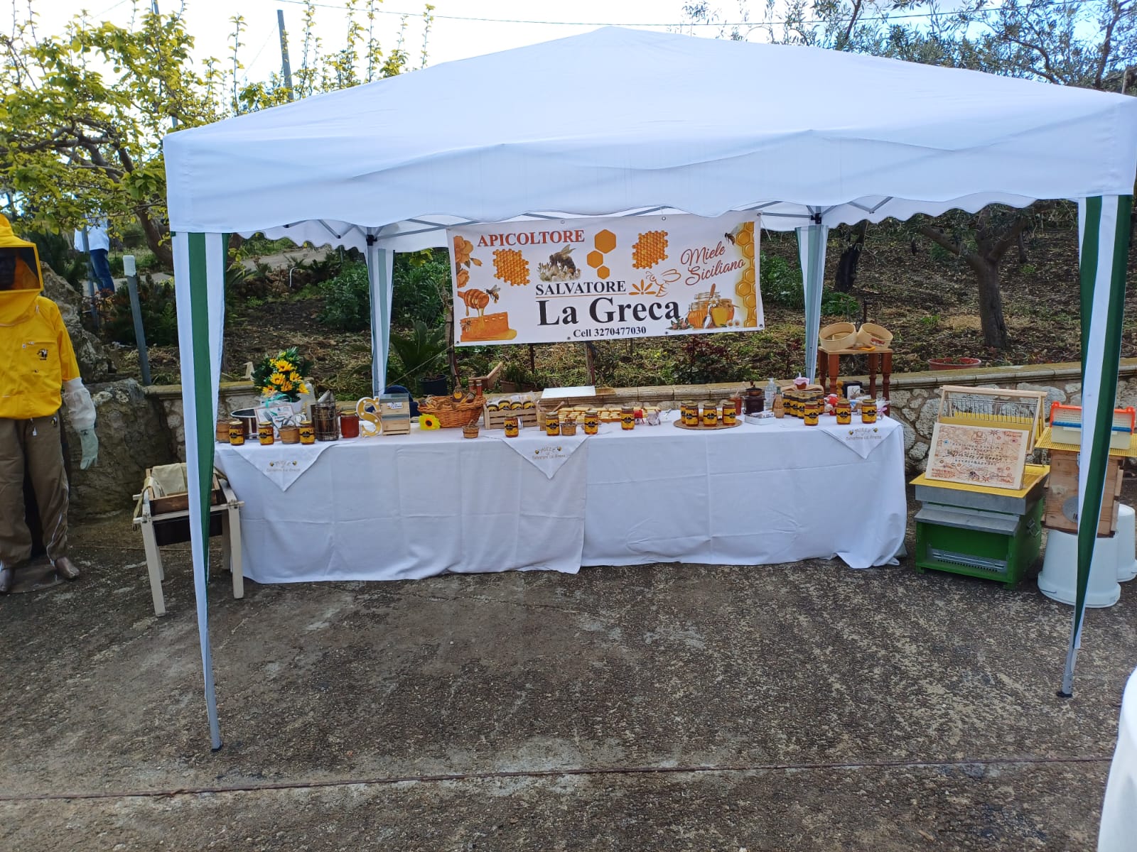 Stand Terre di Miele alle sagre